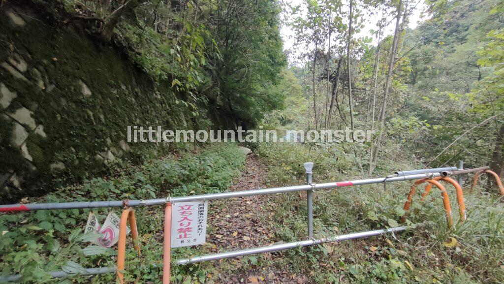 武甲山から下山！橋立コースで浦山口駅を目指す