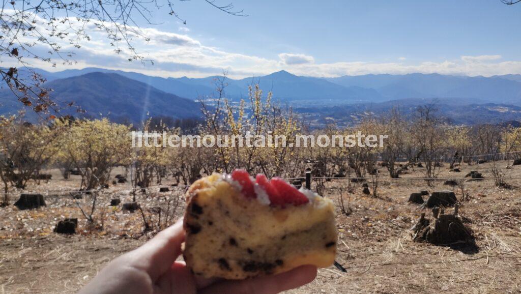 宝登山からの絶景を愛でつつ、ひと休み