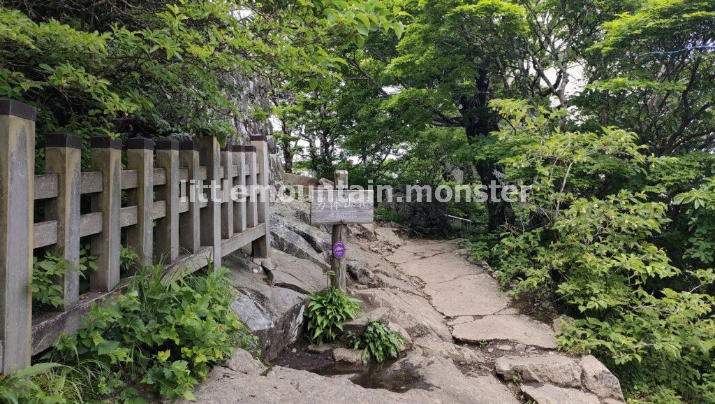 筑波山のひとつ目のピーク！男体山山頂（871m）