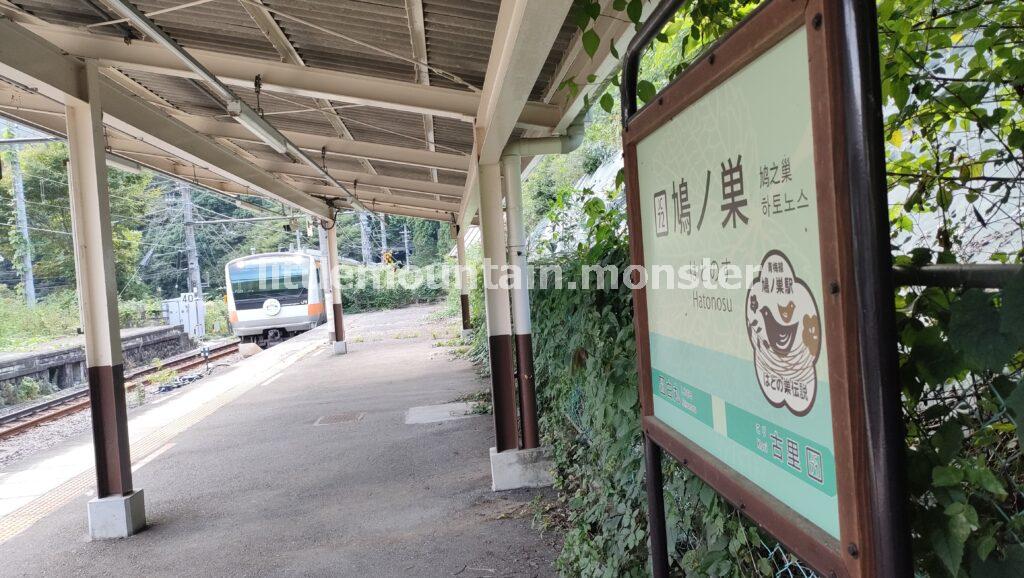 【ゴール】JR鳩ノ巣駅