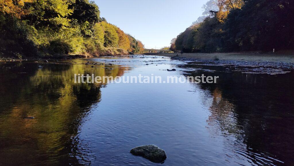 ととと、とん♪飛び石からの絶景！嵐山渓谷に沿って散策