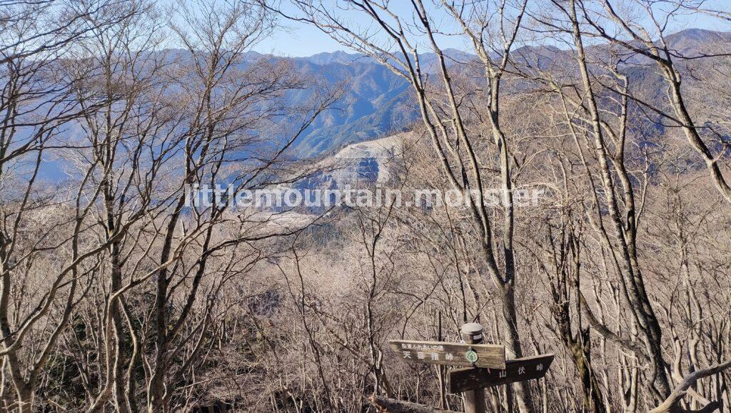 天目指峠を目指して下るはずが…