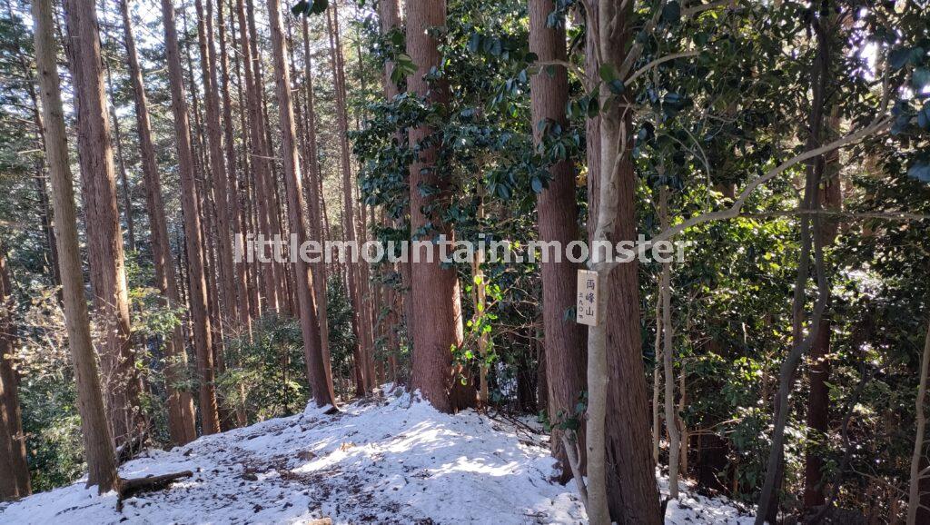 天覚山（446m）へ、アップダウンを繰り返す