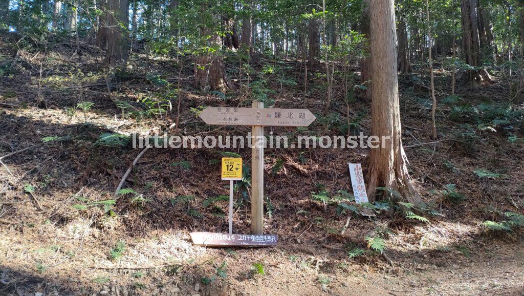エビガ坂→茶之岳山→危険?岩超え→越上山山頂へ