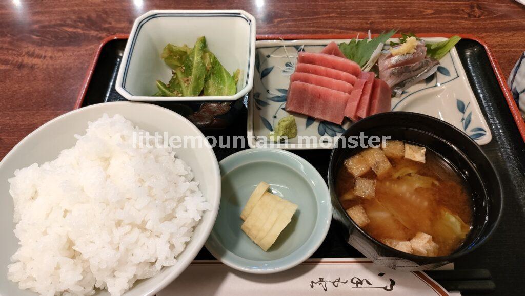 【下山メシ②】寄バス停「みやま浜膳」