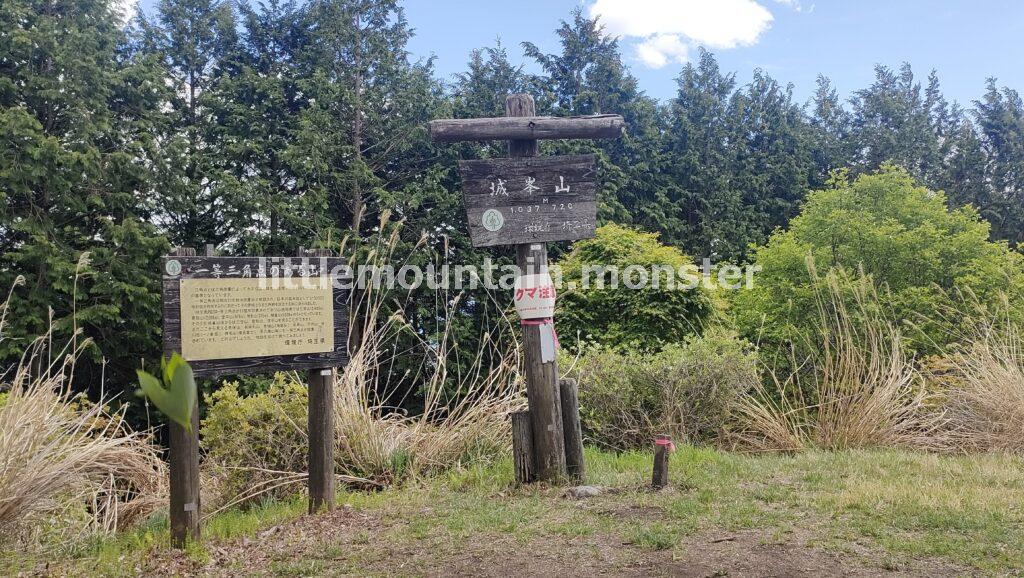 城峯山山頂へ！咲きかけツツジの道を行く