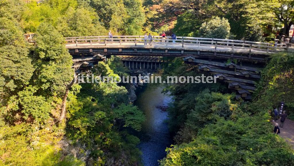 日本三奇橋！名勝：甲斐の猿橋