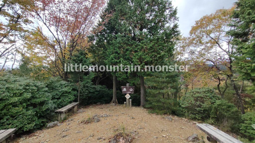 蕨山の山頂を目指して登っていくよ